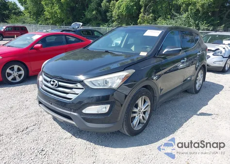 2013 Hyundai Santa Fe Sport 2.0T from USA, damaged, VIN 5XYZW3LA7DG022590